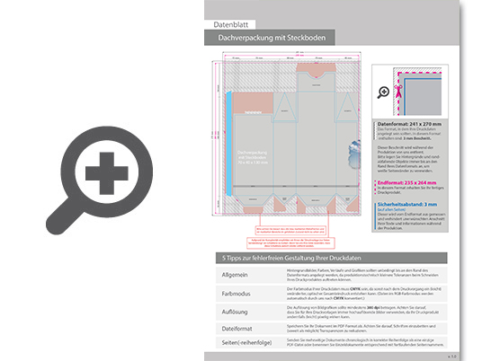 Product Bild dachverpackung_mit_steckboden_mit_l__ngsnaht_(7_x_4_x_13_cm_plus_dach)_einseitig_bedruckt_4_0-farbig